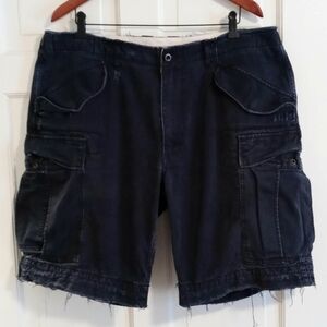 💙VTG Polo Ralph Lauren💙 - Navy Blue Ripstop Cargo Utility Short